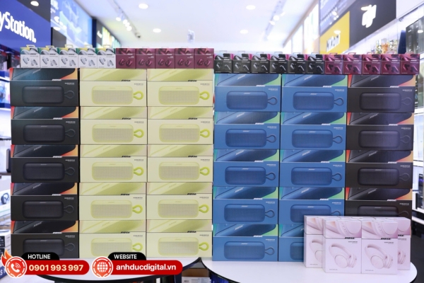 Mua loa Bose mini tại Anh Đức Digital, bạn được cam kết hàng chính hãng, bảo hành đầy đủ và tư vấn đúng nhu cầu sử dụng