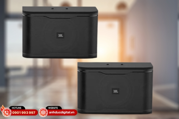 JBL RM210 phù hợp dàn karaoke gia đình với âm thanh rõ nét và công suất ổn định