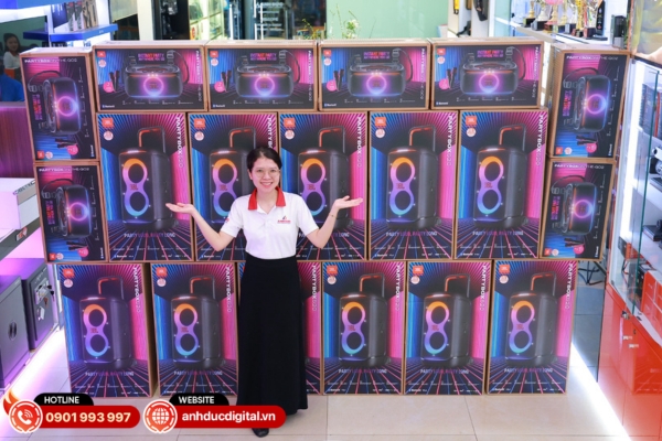 Anh Đức Digital là địa chỉ uy tín cung cấp nhiều mẫu loa karaoke bluetooth chính hãng.