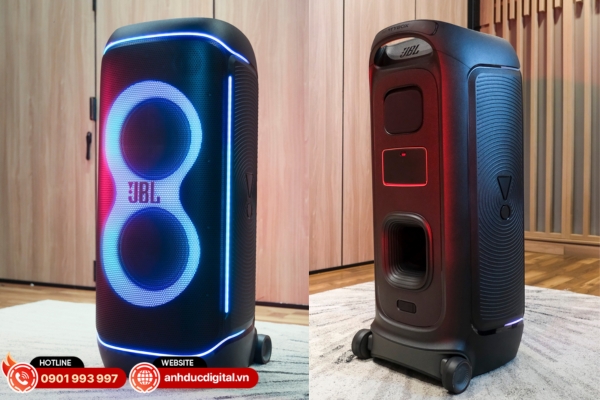 JBL PartyBox 720 là loa kéo Bluetooth sở hữu công suất lớn, bass sâu uy lực, lý tưởng