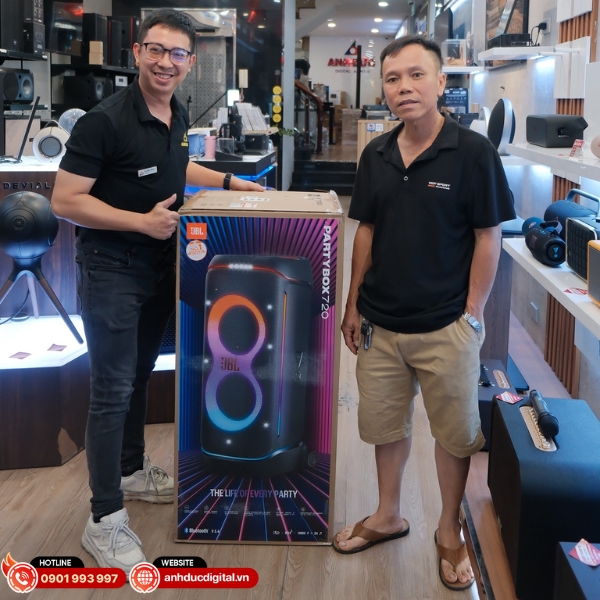 Chọn loa kéo Bluetooth tại Anh Đức Digital để yên tâm chất lượng, bảo hành chuẩn hãng và giá minh bạch