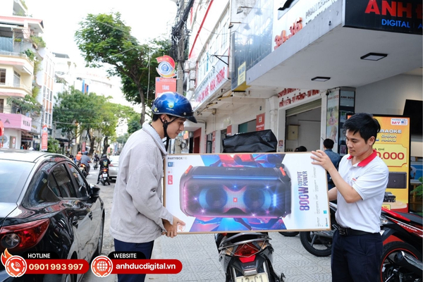 Anh Đức Digital giao hàng nhanh và hỗ trợ khách hàng sau mua tận tâm