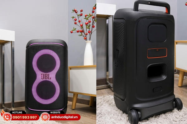 Loa JBL PartyBox Stage 520 có âm thanh mạnh mẽ, pin lâu, lựa chọn hoàn hảo cho tiệc karaoke sôi động