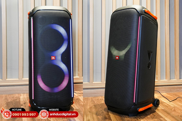 JBL PartyBox 710 là loa kéo JBL công suất lớn mang đến âm thanh mạnh mẽ và trải nghiệm tiệc karaoke tuyệt vời
