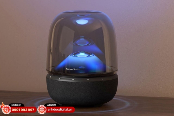 Harman Kardon Aura Studio 5 kết hợp âm thanh chất lượng và thiết kế sang trọng