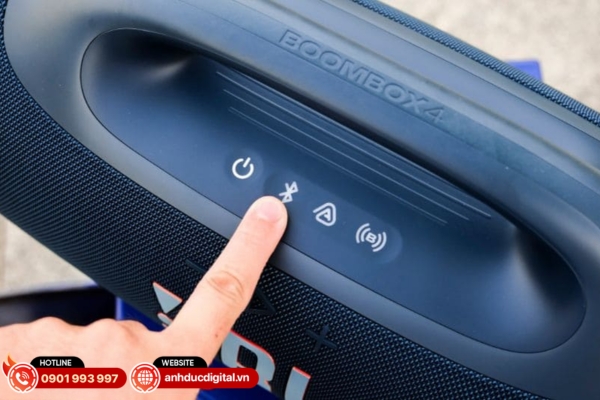 Bluetooth 5.4 trên JBL Boombox 4 cho kết nối ổn định, tiện lợi trong mọi bữa tiệc.