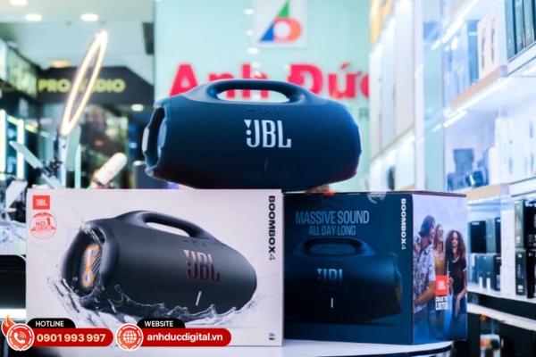 Mua JBL Boombox 4 chính hãng tại Anh Đức Digital để đảm bảo chất lượng và bảo hành đầy đủ