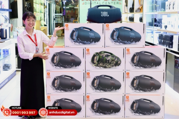 Tham khảo JBL Boombox 4 chính hãng tại Anh Đức Digital với dịch vụ uy tín và trải nghiệm trực tiếp