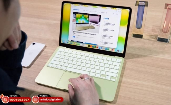 Apple Intelligence trên MacBook Neo hỗ trợ xử lý thông minh các tác vụ từ viết lách đến chỉnh sửa ảnh