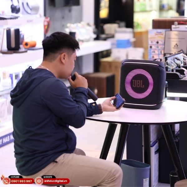 Trải nghiệm loa JBL Encore 2 tại Anh Đức