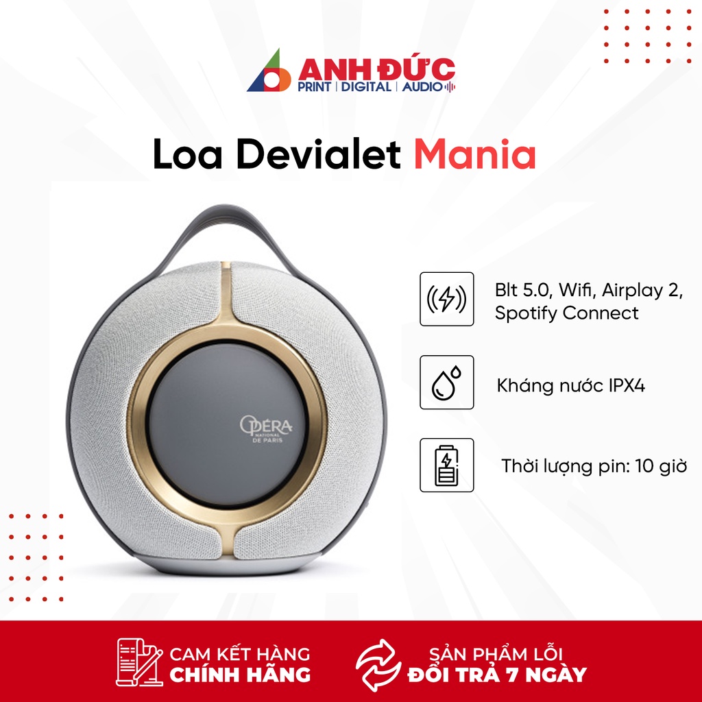 Review loa Devialet Mania