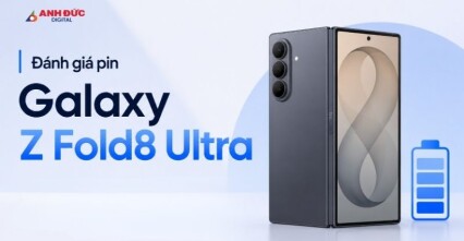 Pin Galaxy Z Fold8 Ultra có đủ dùng cả ngày? Kết quả thực tế