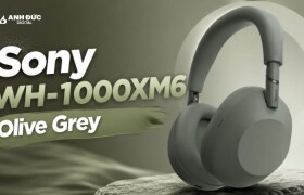 Sony WH-1000XM6 Olive Grey lộ diện: Màu mới có gì đáng chờ?