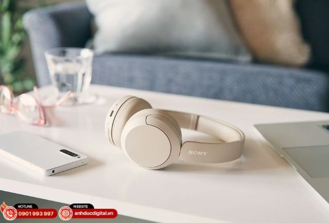 Sony WH-CH520 – Mẫu chụp tai giá rẻ với thời lượng pin lên đến 50 giờ sử dụng liên tục