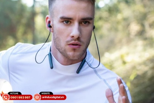 Sony WI-SP510 nổi bật với pin 15 giờ và chuẩn kháng nước IPX5, phù hợp với lối sống năng động