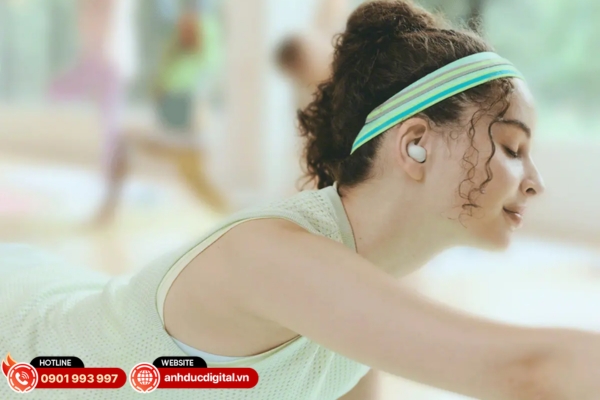 Sony LinkBuds Fit WF-LS910N là tai nghe thể thao Sony thiết kế open-ear nhẹ nhàng, vừa nghe nhạc vừa an toàn với môi trường