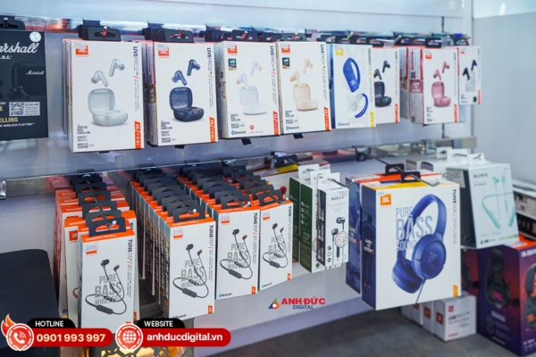 Đa dạng tai nghe từ in-ear, open-ear đến thể thao, đáp ứng mọi trải nghiệm nghe nhạc và luyện tập