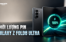 Thời lượng pin Galaxy Z Fold8 Ultra: Có tốt hơn Fold7?