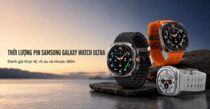 Thời lượng pin Samsung Galaxy Watch Ultra: Dùng được bao lâu, sạc bao lâu?