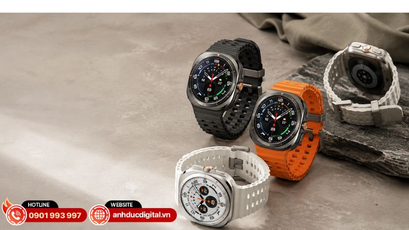 Galaxy Watch Ultra và Galaxy Watch Ultra2 khác nhau thế nào về pin?