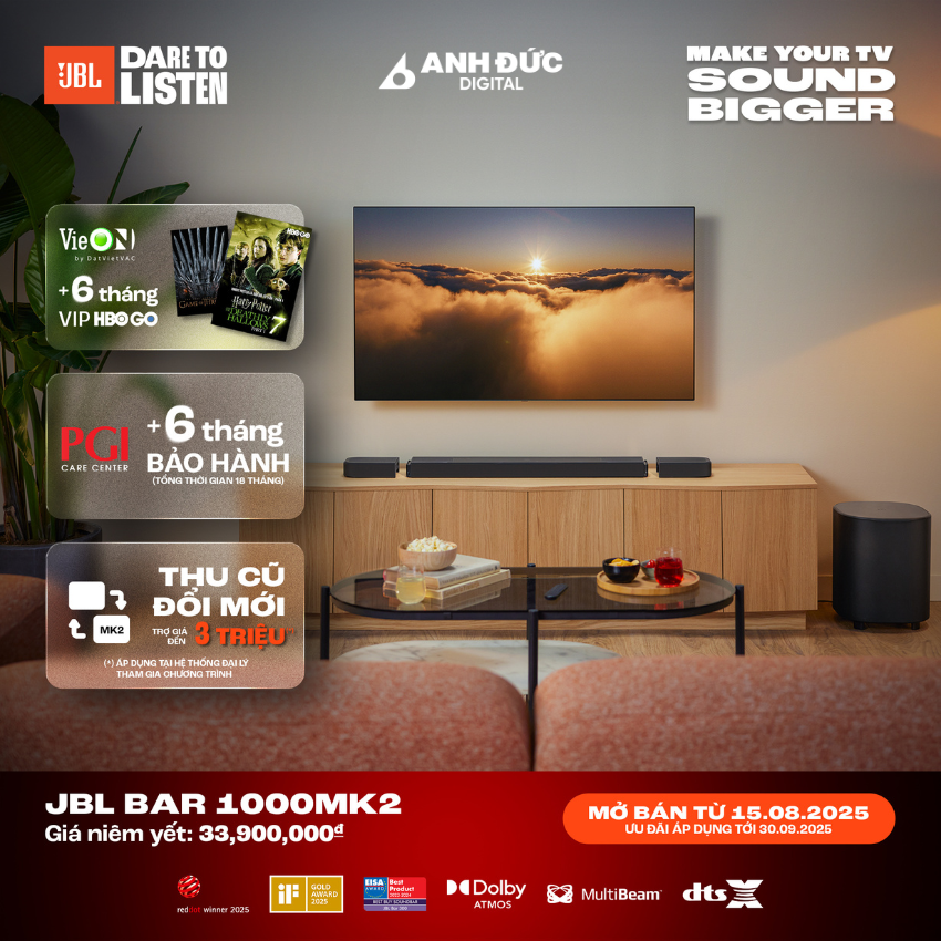 thu cũ đổi mới loa soundbar jbl