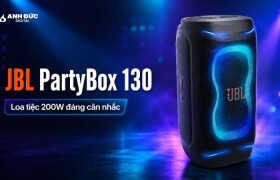 Trên tay JBL PartyBox 130: Loa tiệc 200W đáng mua ở tầm 12,9 triệu?