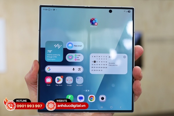 Samsung Galaxy Z Fold 7 mỏng hơn đáng kể so với Z Fold 6