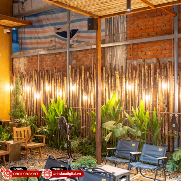 Hệ thống âm thanh được tích hợp hài hòa với kiến trúc, đảm bảo thẩm mỹ và không ảnh hưởng đến không gian tổng thể