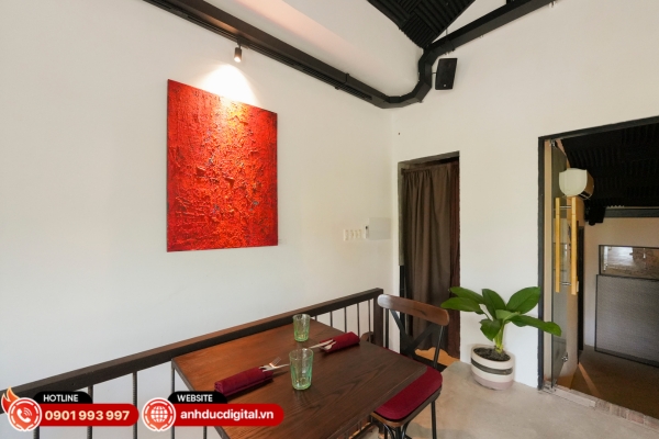 Giải pháp âm thanh giúp không gian Gụ Wine Bistro trở nên sống động với nhạc nền êm dịu và âm thanh biểu diễn mạnh mẽ