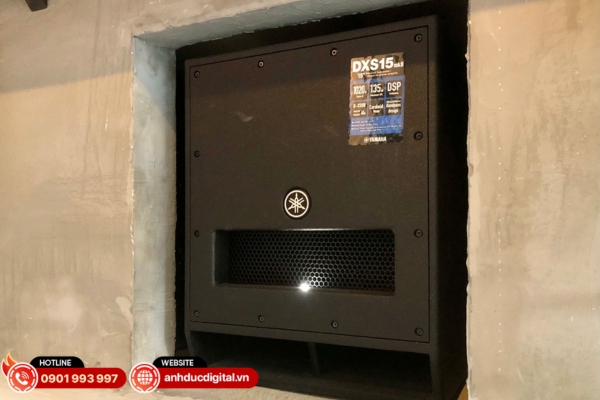 Hệ thống âm thanh Gụ Wine Bistro