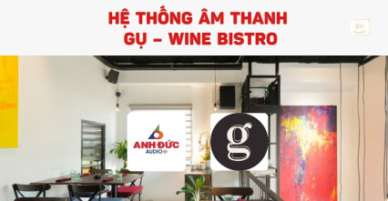 Giải pháp lắp đặt hệ thống âm thanh Gụ Wine Bistro chuẩn Yamaha