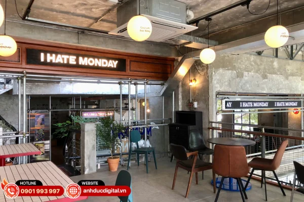 hệ thống âm thanh nhà hàng I Hate Monday