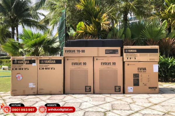 Anh Đức Audio đã có nhiều kinh nghiệm trong triển khai dự án âm thanh từ quy mô nhỏ đến lớn, đa dạng mô hình kinh doanh