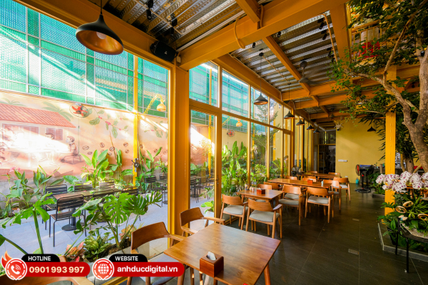 Không gian đa khu vực đặt ra thách thức về độ phủ âm đồng đều, thẩm mỹ và khả năng chống ẩm ngoài trời