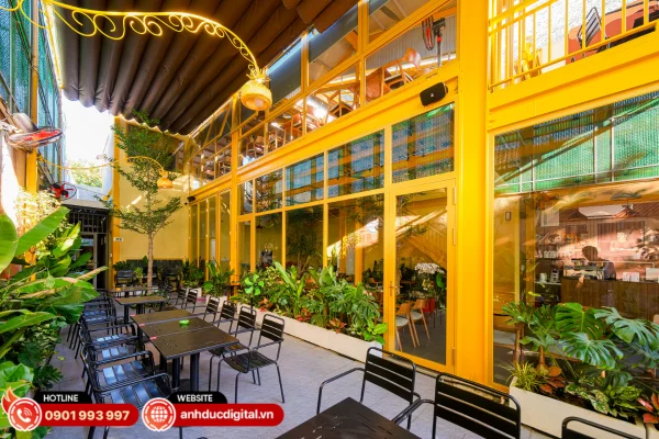 Hệ thống âm thanh Phương Long Coffee - Restaurant đảm bảo độ phủ âm đồng đều, mang lại trải nghiệm nghe ổn định ở mọi vị trí