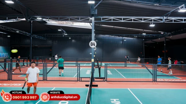 Dự án âm thanh Sơn Mạnh Pickleball cần phủ đều toàn sân, rõ ràng, ổn định và đáp ứng tốt cho thi đấu lẫn thông báo