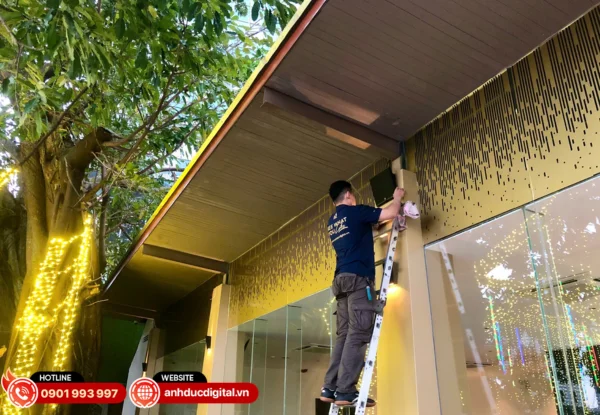 Đội ngũ kỹ thuật lắp đặt chuyên nghiệp, thi công chuẩn xác, đảm bảo hệ thống vận hành ổn định và bền bỉ