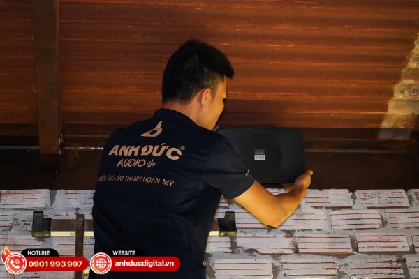Anh Đức Audio giữ vai trò thiết kế và triển khai giải pháp âm thanh, đảm bảo hệ thống hoạt động ổn định và hiệu quả