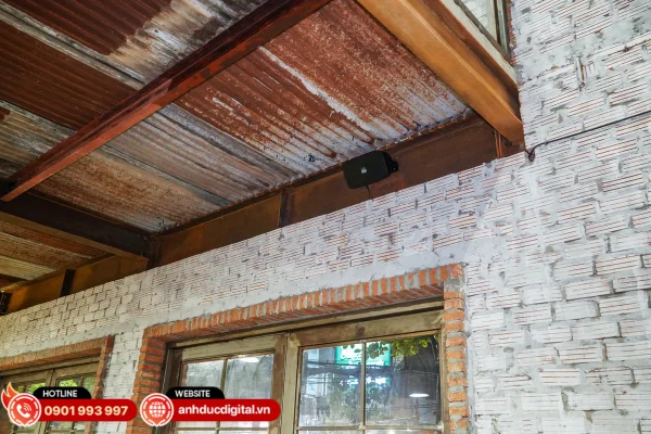Anh Đức Audio đã triển khai giải pháp thiết kế hệ thống âm thanh tổng thể, đảm bảo âm thanh phủ đều, ổn định và phù hợp cho từng khu vực sử dụng