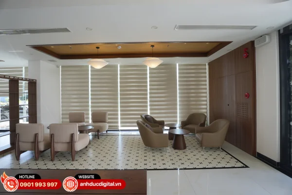 Hệ thống âm thanh ROLLINGTON APARTMENT & HOTEL mang lại trải nghiệm nghe dễ chịu, nâng tầm không gian và đảm bảo vận hành ổn định cho chủ đầu tư