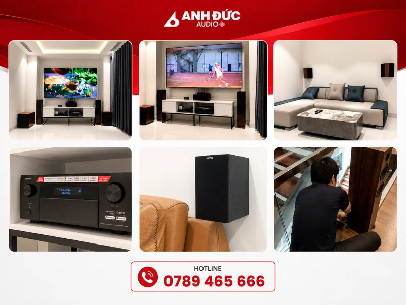 Anh Đức Audio cung cấp dàn xem phim nghe nhạc chính hãng, tư vấn và lắp đặt chuyên nghiệp
