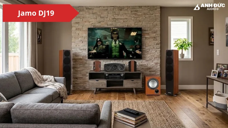Dàn Jamo DJ19 cho trải nghiệm xem phim và nghe nhạc sống động