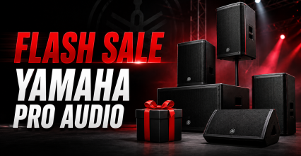 Flash Sale Yamaha Pro Audio: Giảm giá đến 30%, kèm quà tặng hấp dẫn
