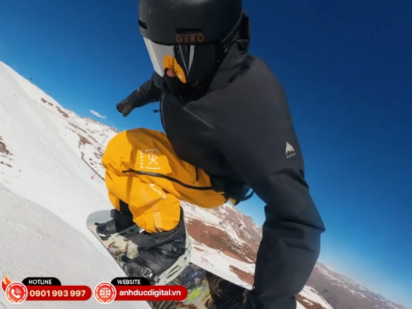 DJI Osmo Action 6 quay slow-motion mượt mà, bắt trọn mọi chuyển động nhanh