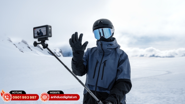 DJI Osmo Action 6 kết nối dễ dàng với app DJI Mimo, điều khiển và chỉnh sửa video nhanh chóng