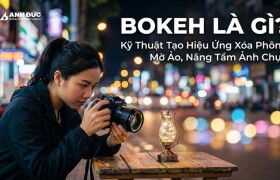 Bokeh Là Gì? Kỹ Thuật Tạo Hiệu Ứng Xóa Phông Mờ Ảo, Nâng Tầm Ảnh Chụp