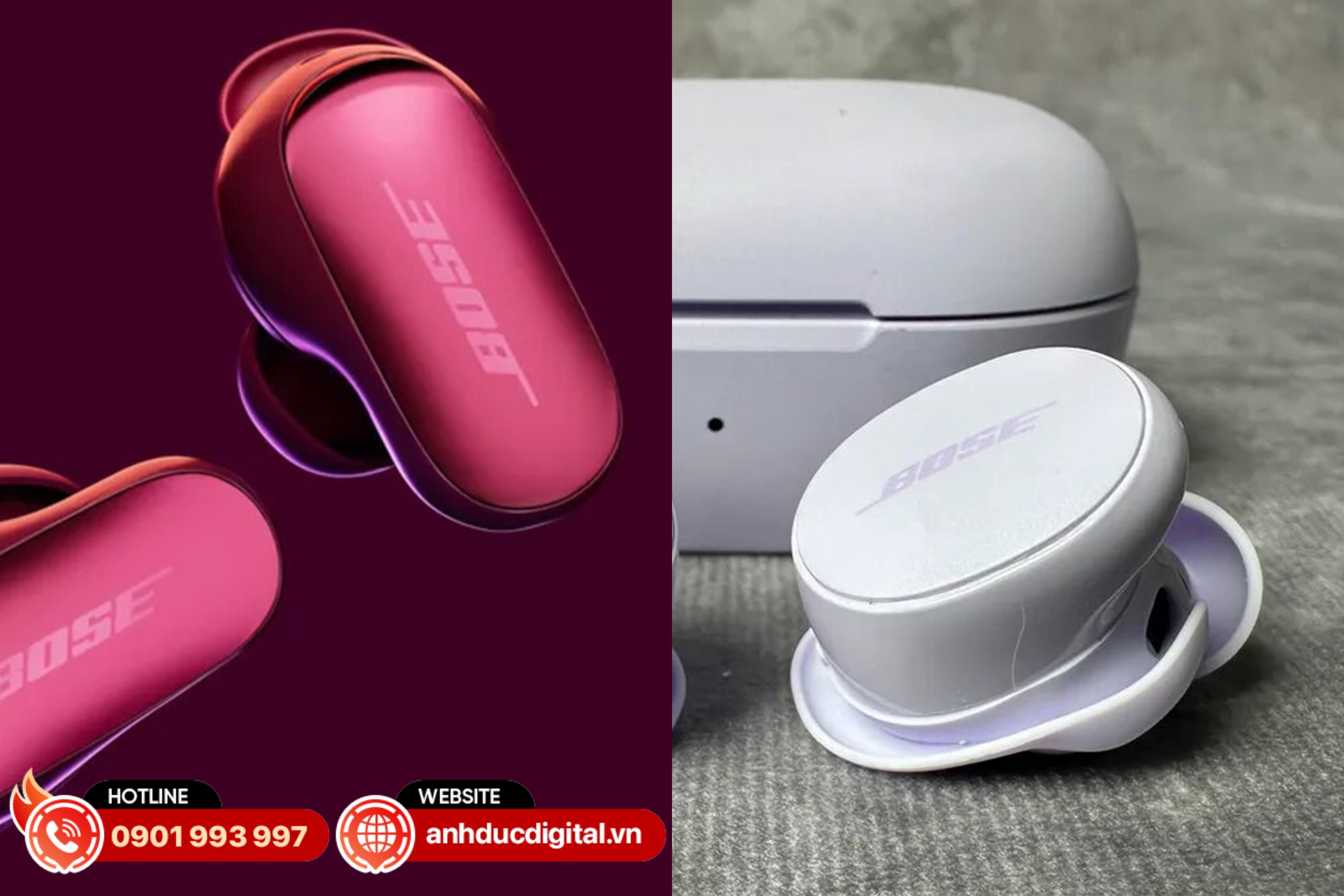 So sánh Bose QuietComfort Ultra Earbuds 2 và Bose QuietComfort Earbuds – Đâu sẽ là lựa chọn phù hợp giữa giá thành và hiệu năng