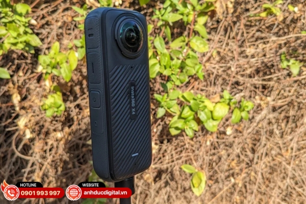 Insta360 X4 quay 360° 8K sắc nét, chống rung FlowState mượt mà trong thân máy nhỏ gọn, bền bỉ