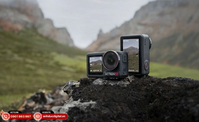 Quay 4K/120fps, chống rung cao – Action 5 Pro hợp thể thao nặng