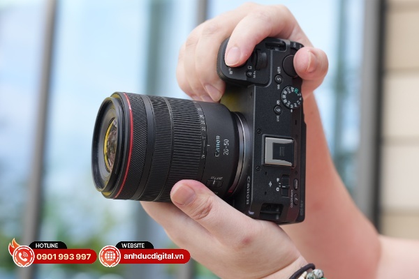 Canon EOS R6 V tích hợp hệ thống ổn định cảm biến (IBIS) với hiệu quả lên đến 7.5 stops